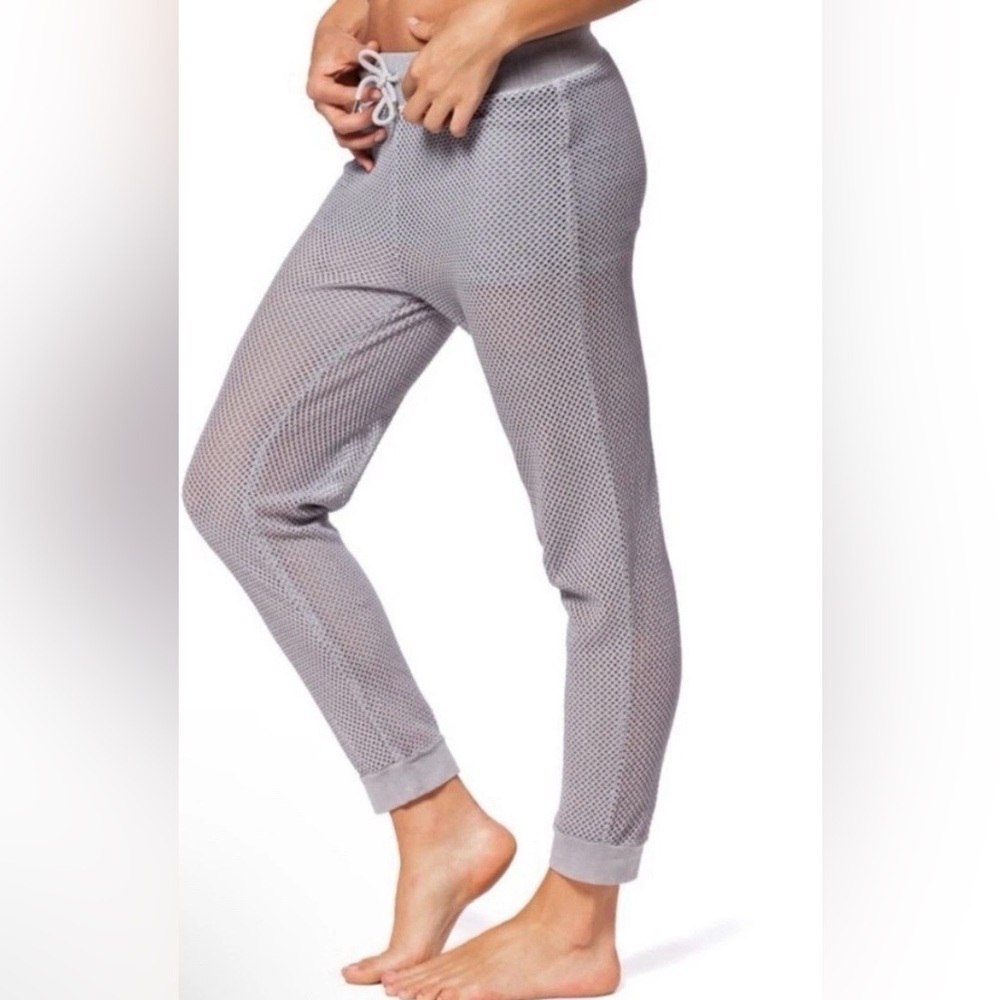 Electric & Rose Gray Chevron Track Pants